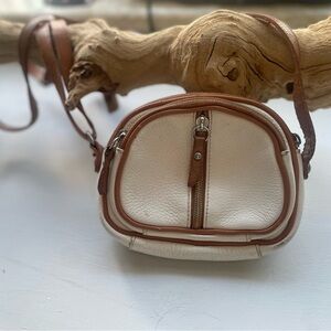 Vintage Valentina Leather Crossbody Bag